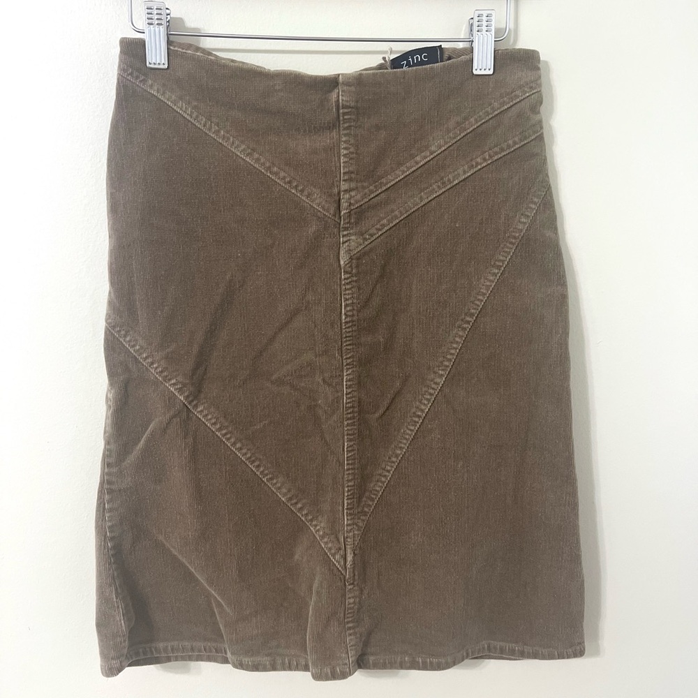 Zinc Corduroy Mini Skirt